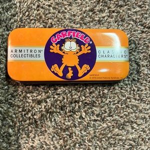 Vintage Garfield watch tin only.